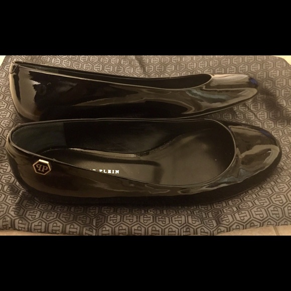PHILIPP PLEIN patent leather flats - Picture 7 of 8